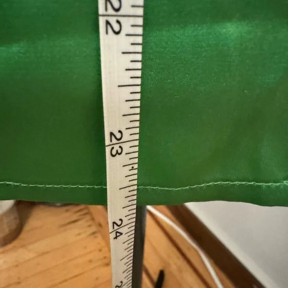 Robbie Bee Vintage 100% Silk Green Shirt with Leopard accents - Picture 6 of 8